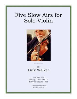Five slow airs for solo violin