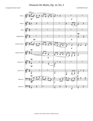 Chanson De Matin, Op. 15, No. 2