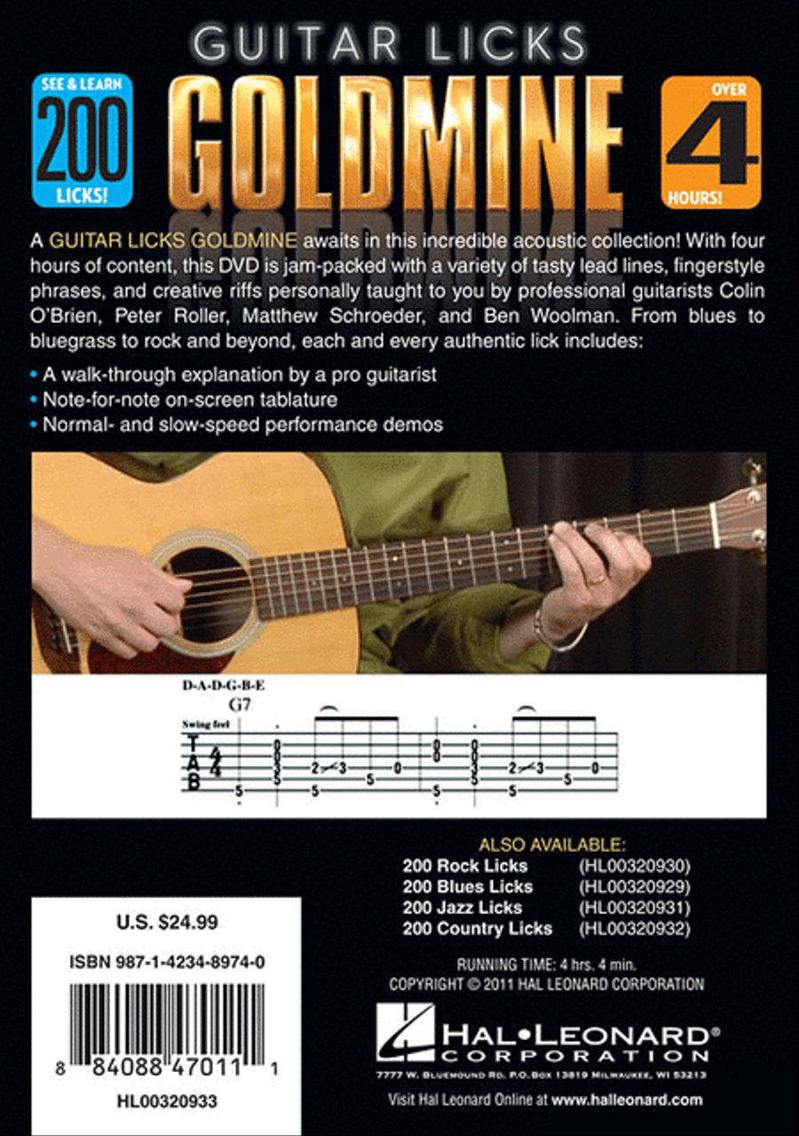 200 Acoustic Licks Acoustic Guitar scores gallery preview page 2