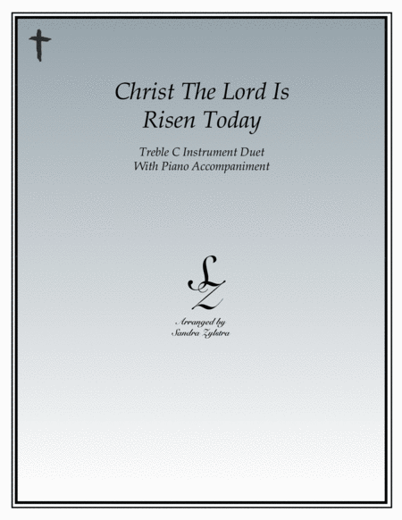 Christ The Lord Is Risen Today (treble C instrument duet) image number null