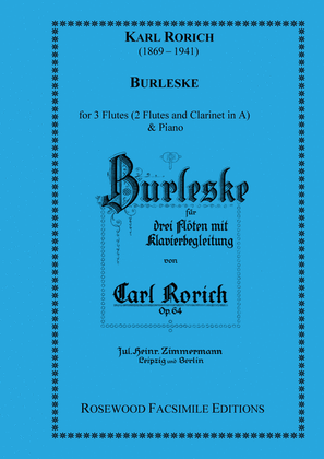 Book cover for Burleske, Op. 58