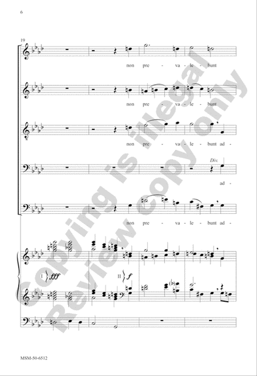 Tu es Petrus Tu es Petrus SAT scores gallery preview page 6