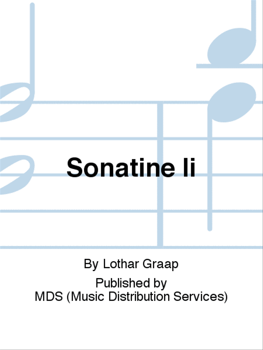 Sonatine II