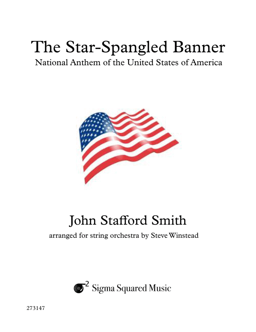 The Star-Spangled Banner for String Orchestra String Orchestra scores gallery preview page 1