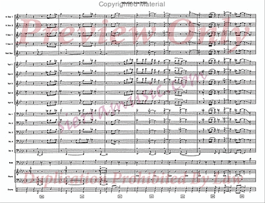 Malaga Jazz Ensemble scores gallery preview page 28