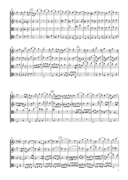 Sonata Op.34-5 for Two Violins & Two Violas image number null