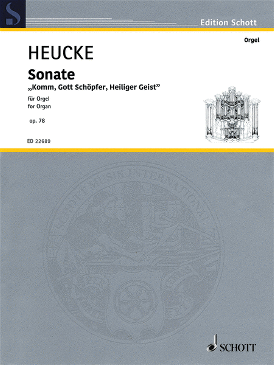 Sonate "Come, God Creator, Holy Spirit", Op. 78