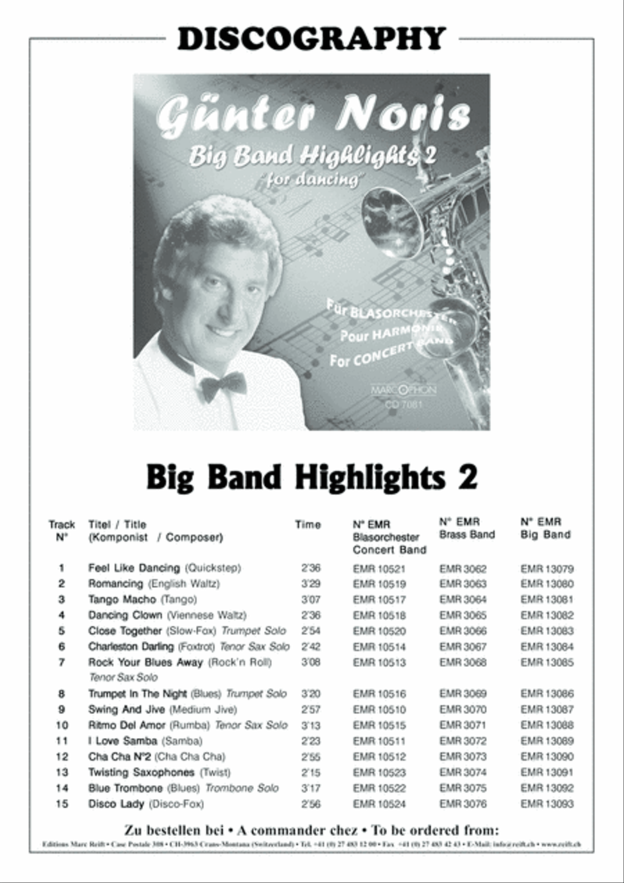 Disco Lady Disco Lady 4-Part scores gallery preview page 3