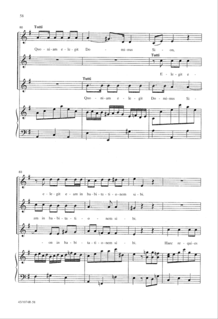 Vesperae Pro Festo Sancti Innocentium SSA scores gallery preview page 67