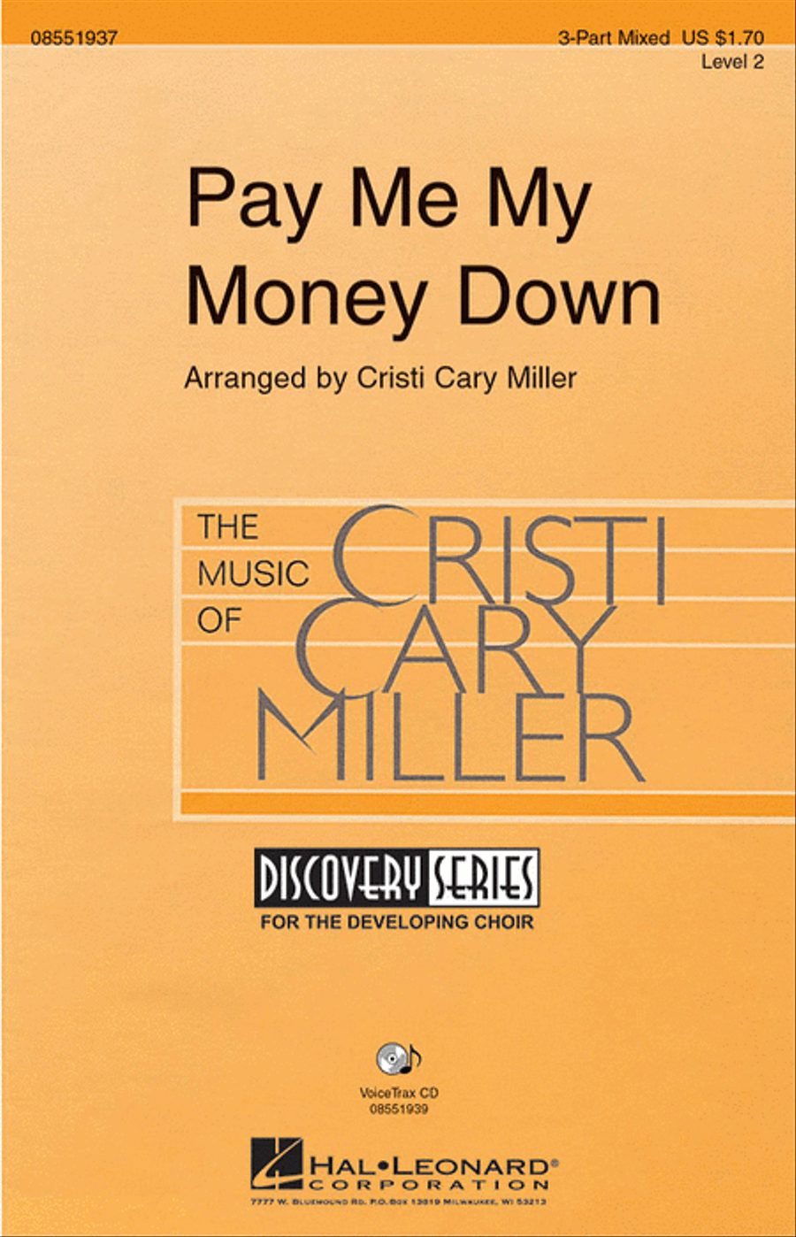 Pay Me My Money Down Choir scores gallery preview page 1