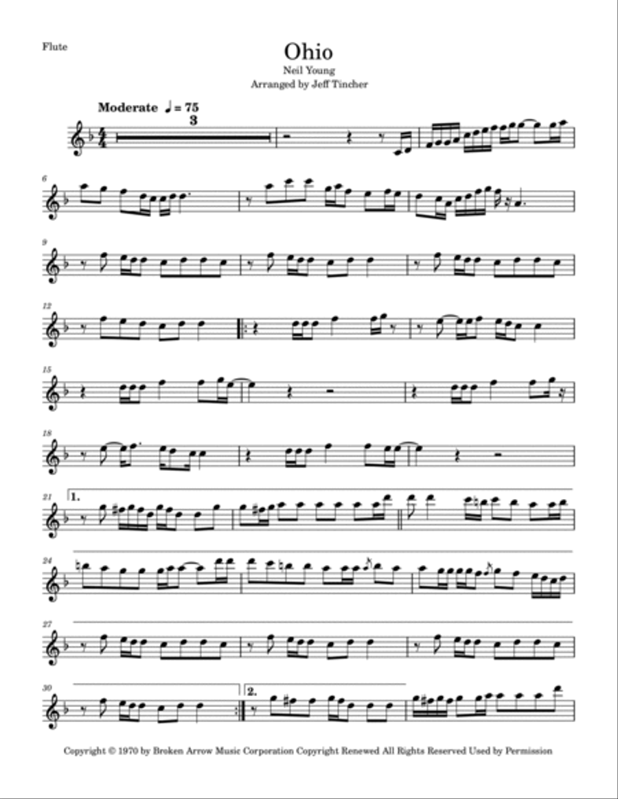 Ohio Flute scores gallery preview page 6