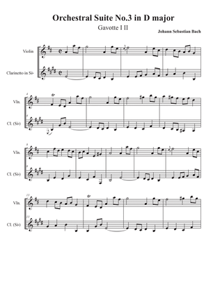 Orchestral Suite No. 3 in D Major, Gavotte I & II