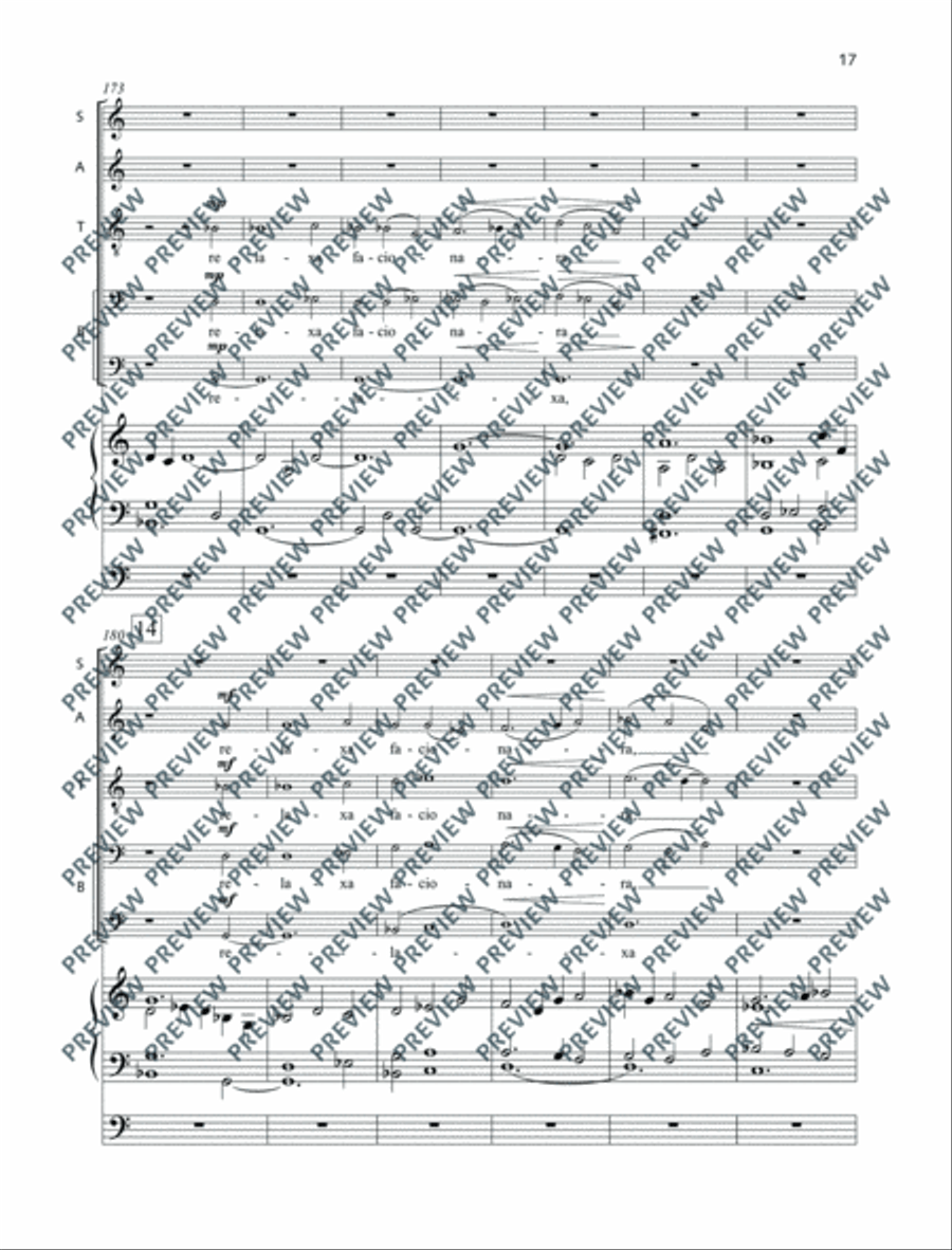 Veni Domine Veni Domine 4-Part scores gallery preview page 18