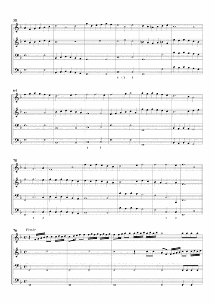Isabella Leonarda, Sonata op.16 n.10 in F major Small Ensemble scores gallery preview page 5