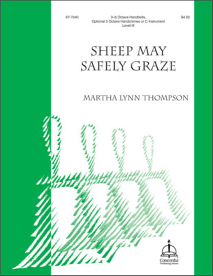 Sheep May Safely Graze (Thompson) Handbell Choir scores gallery preview page 1
