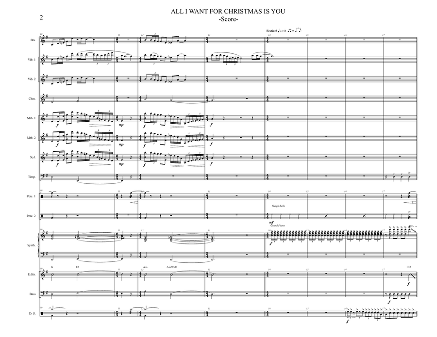 All I Want For Christmas Is You School and Community scores gallery preview page 2