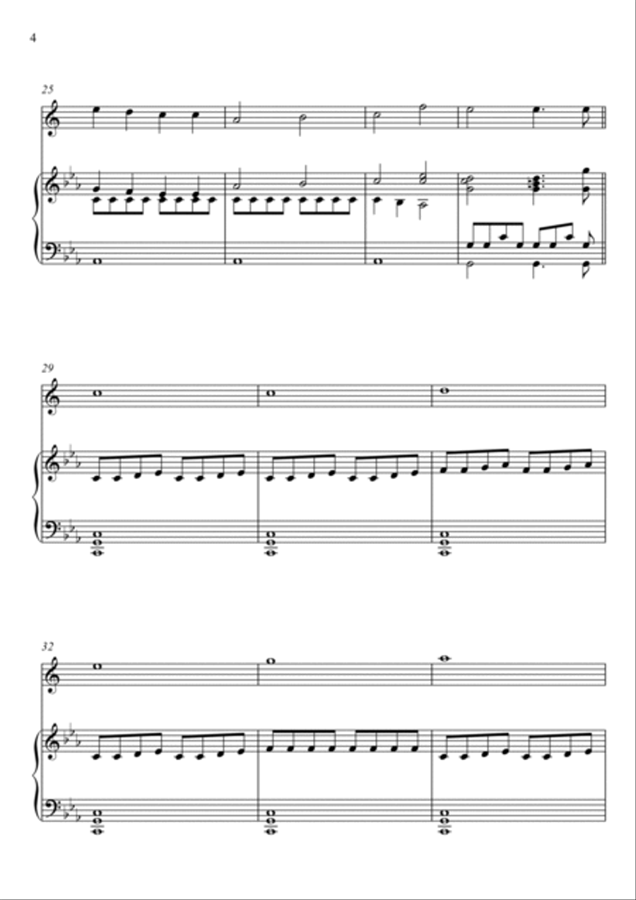 Succession Theme Woodwind Duet scores gallery preview page 4