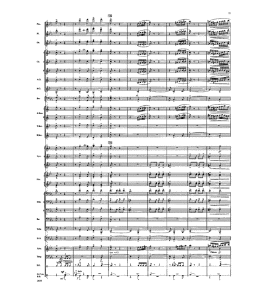 In All Its Glory Concert Band scores gallery preview page 11