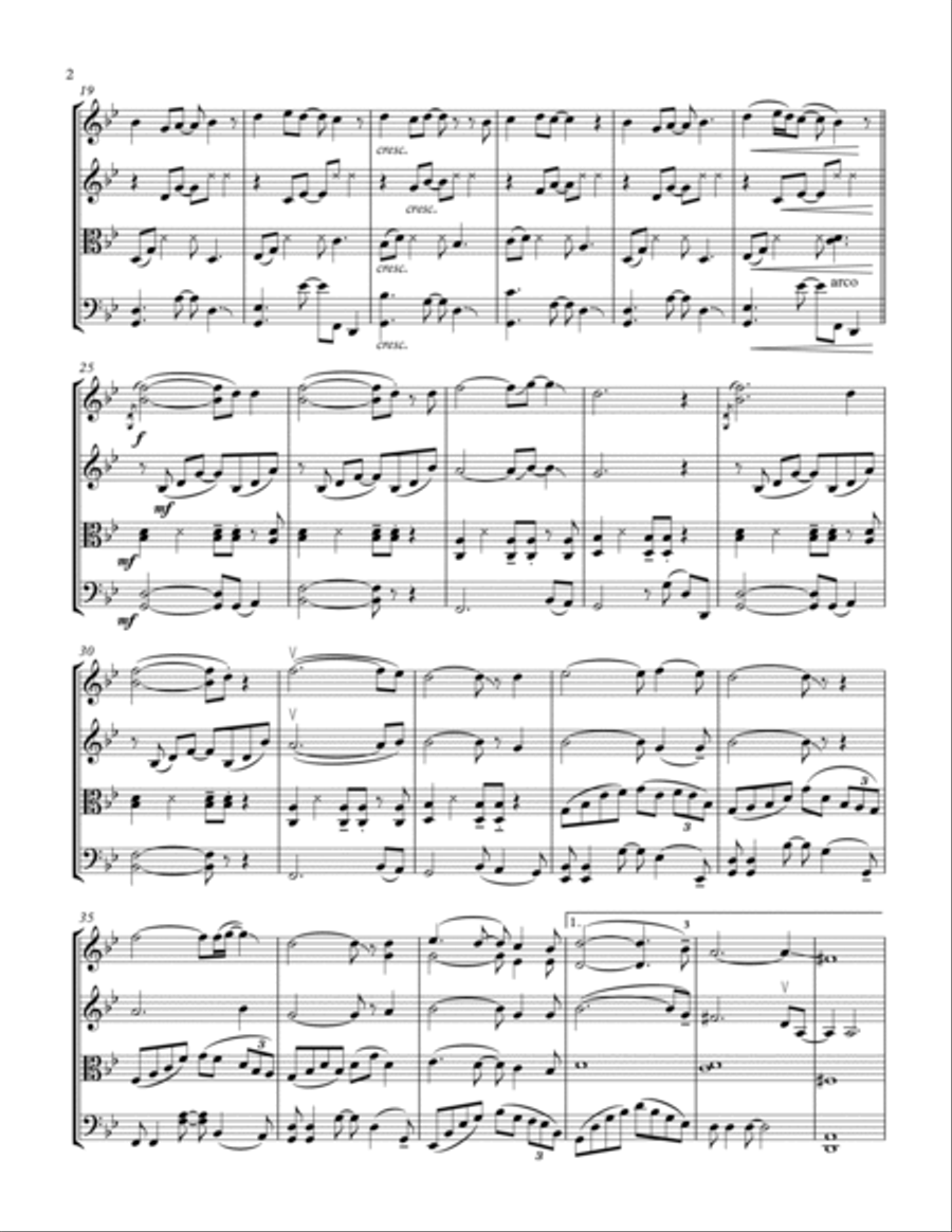Like A Stone String Quartet scores gallery preview page 2