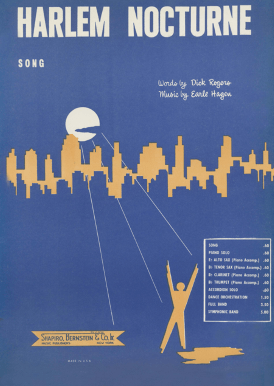 Harlem Nocturne Voice scores gallery preview page 1