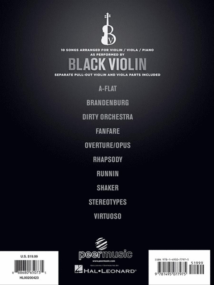 Black Violin Collection Viola scores gallery preview page 6