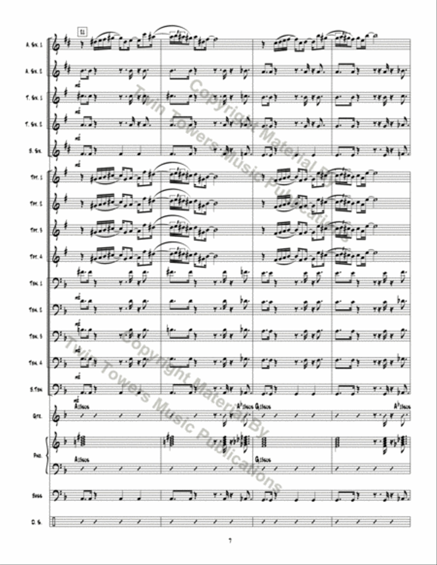 Smartypants Jazz Ensemble scores gallery preview page 8