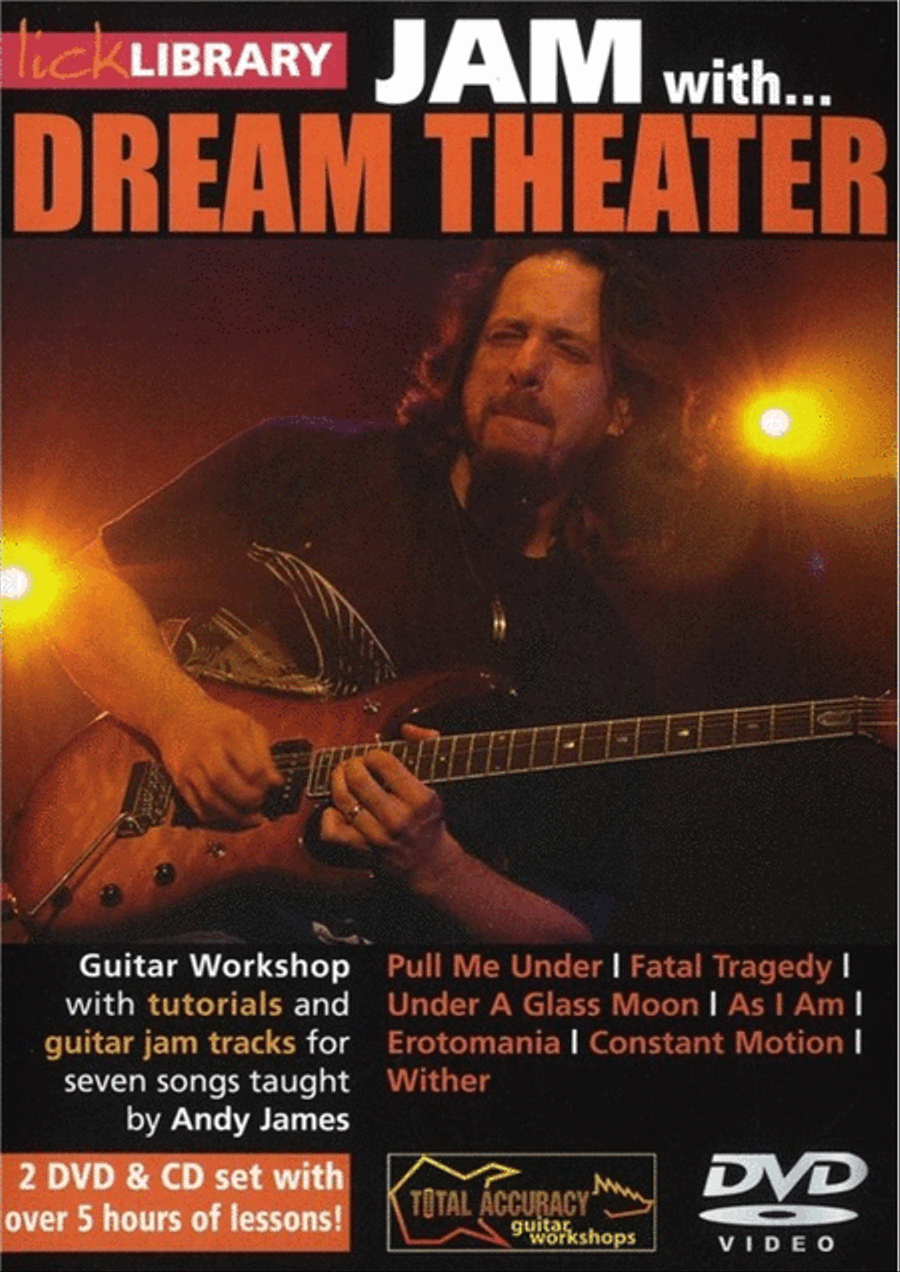 Jam With Dream Theater Dvd Guitar scores gallery preview page 1
