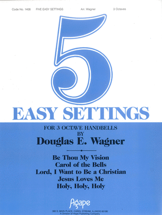 Book cover for Five Easy Settings