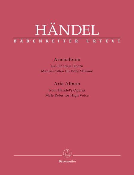 Aria Album - Male Roles for High Voice from Handel