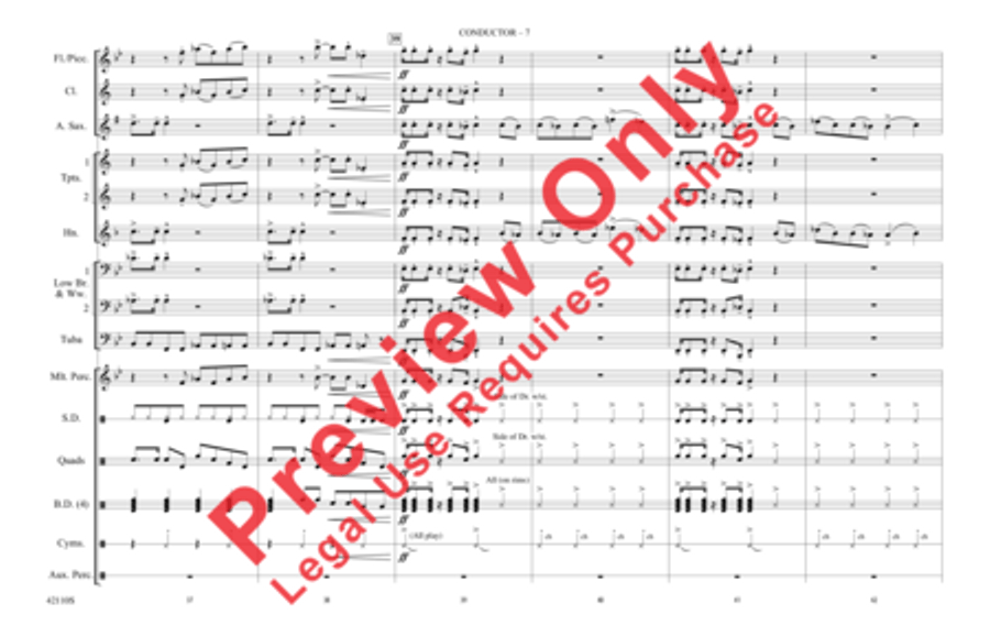 Funkytown Funkytown Marching Band scores gallery preview page 8