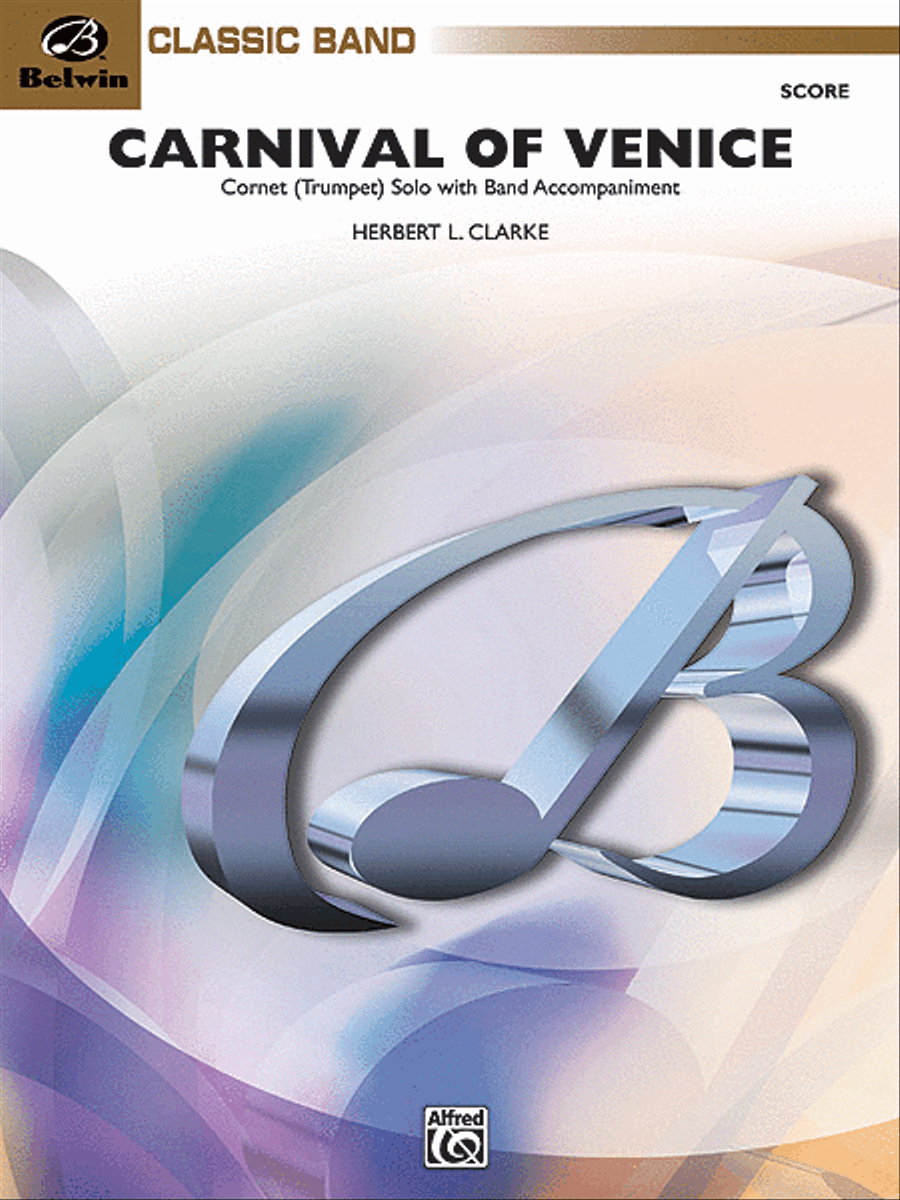 Carnival of Venice Carnival of Venice Concert Band scores gallery preview page 1
