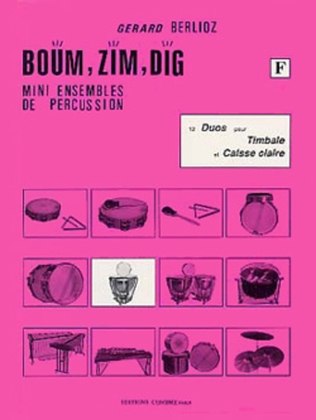 Boum, Zim, Dig - Volume F - 12 duos