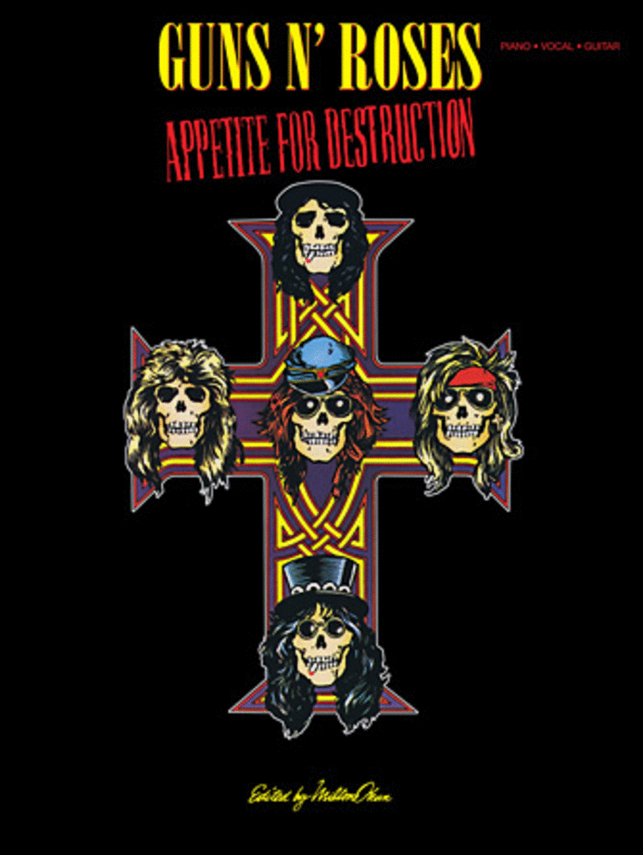 Guns N' Roses - Appetite for Destruction Piano, Vocal, Guitar scores gallery preview page 1