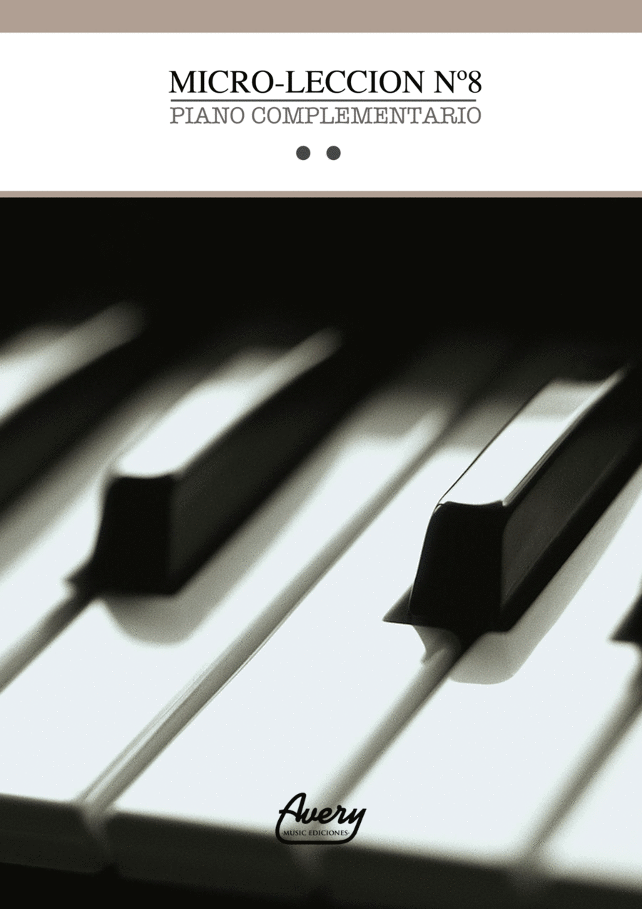 Micro-lección nº8 Micro-lección nº8 Piano Method scores gallery preview page 1