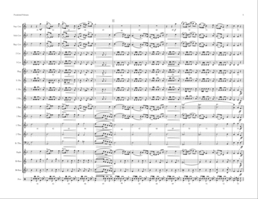 Presidential Polonaise - Brass Band Edition image number null