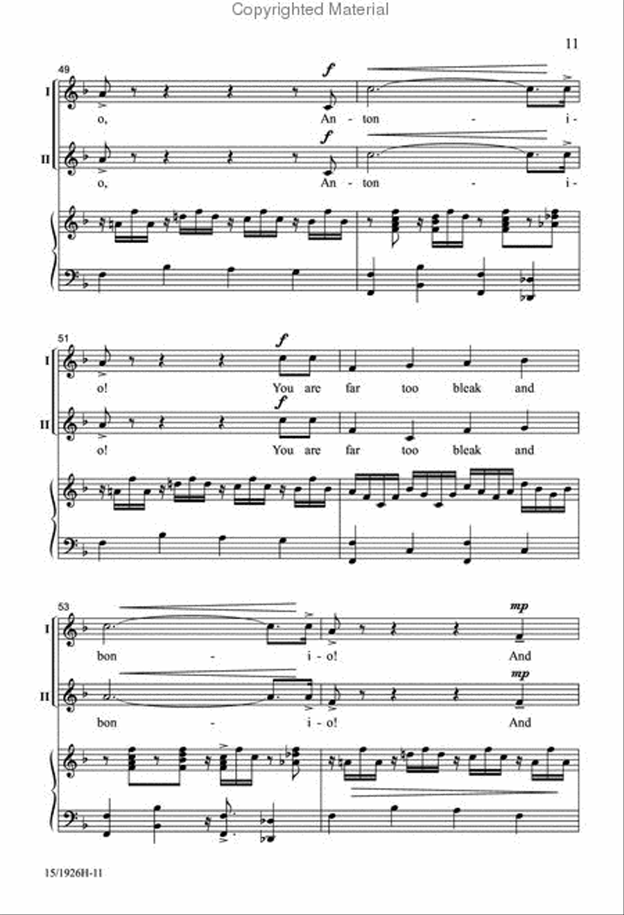 Antonio 2-Part scores gallery preview page 10