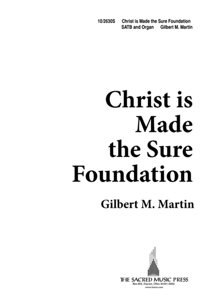 Christ Is Made the Sure Foundation image number null