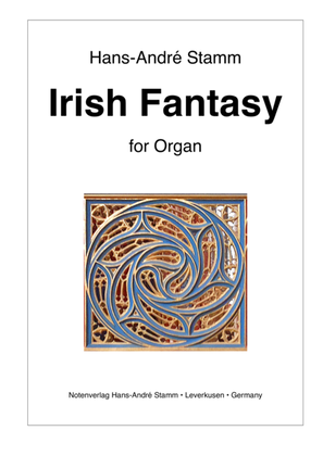 Book cover for Irish Fantasy for organ