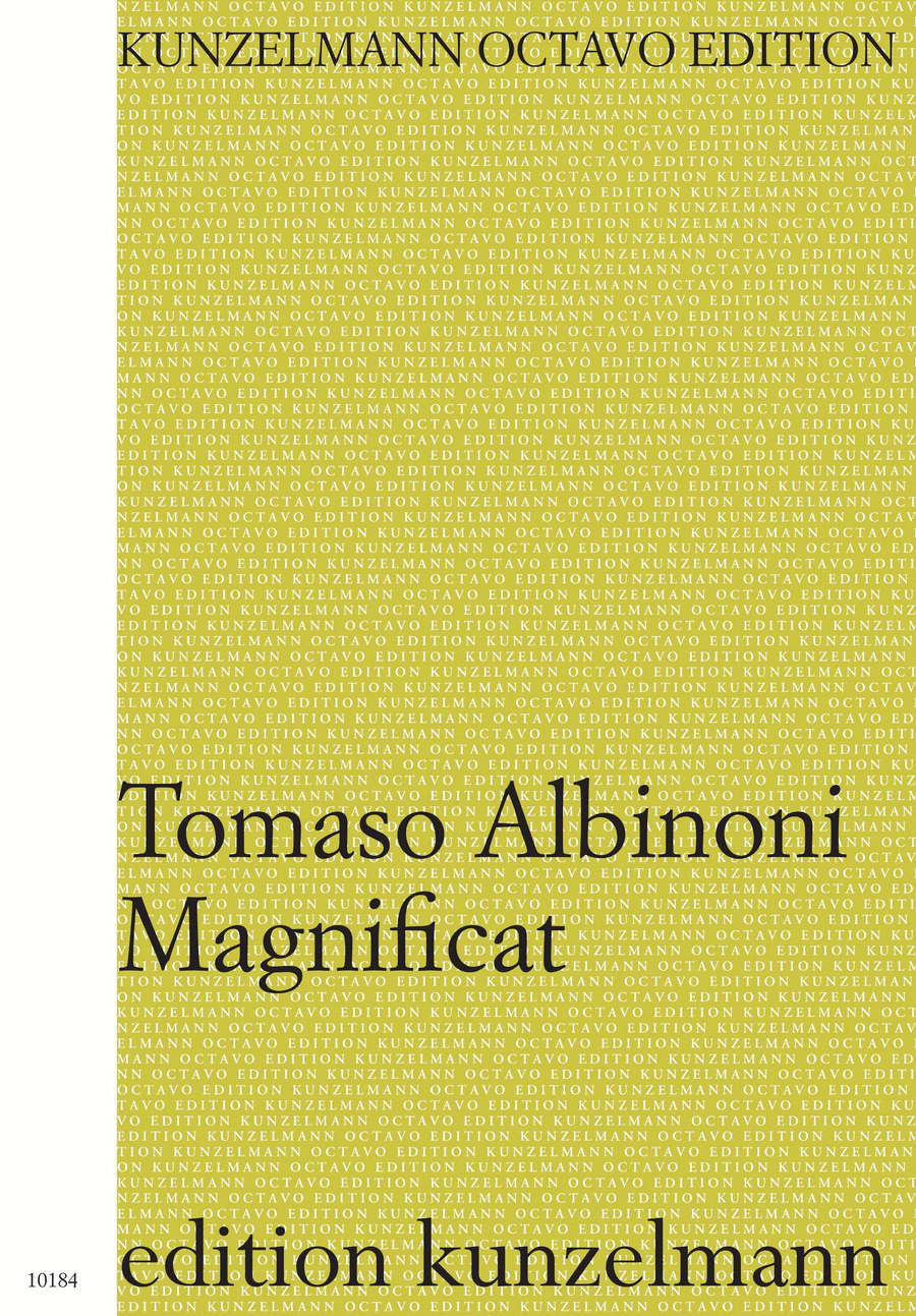 Magnificat Magnificat 4-Part scores gallery preview page 1