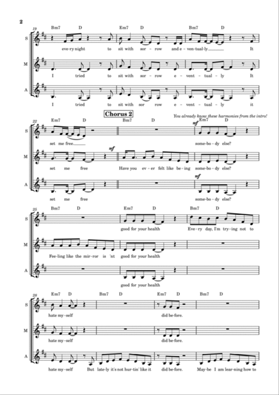Love Me More Love Me More 3-Part scores gallery preview page 4