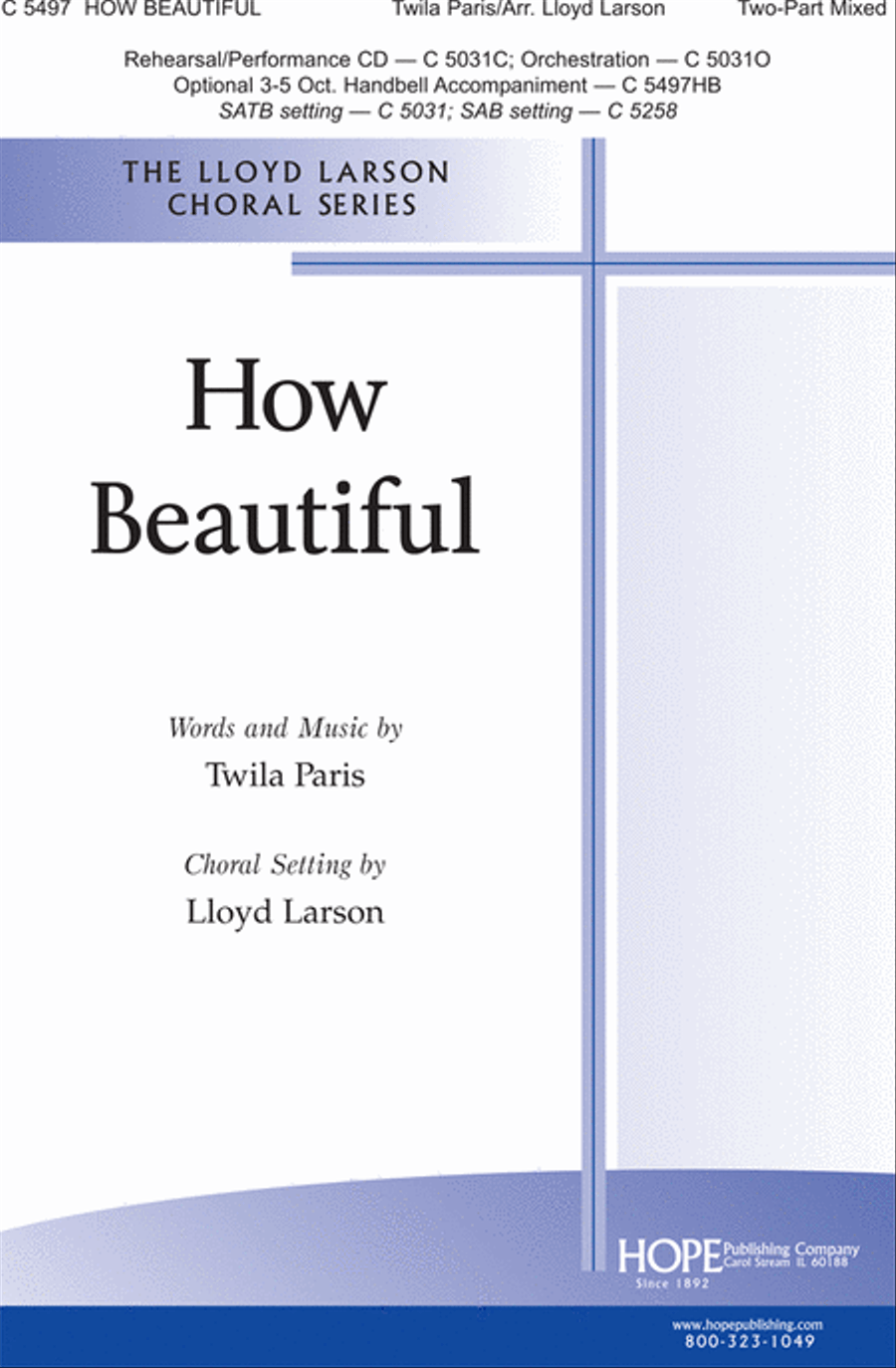 How Beautiful How Beautiful 2-Part scores gallery preview page 1