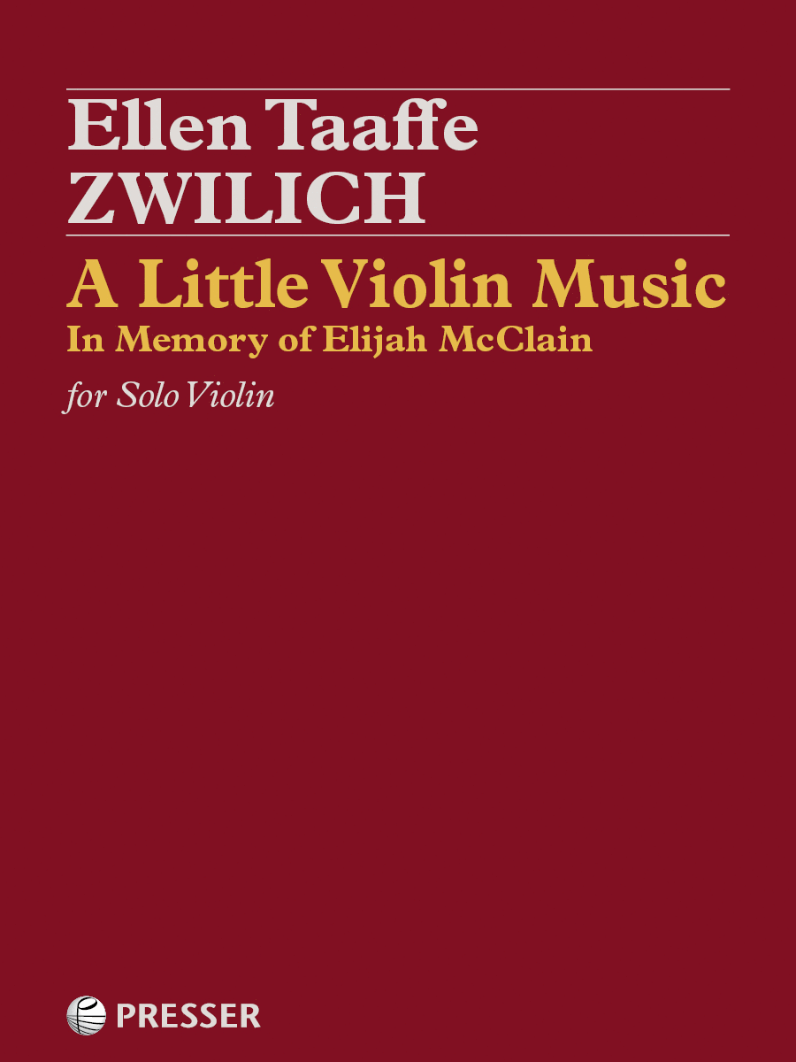 A Little Violin Music in Memory of Elijah McClain Chamber Music scores gallery preview page 1
