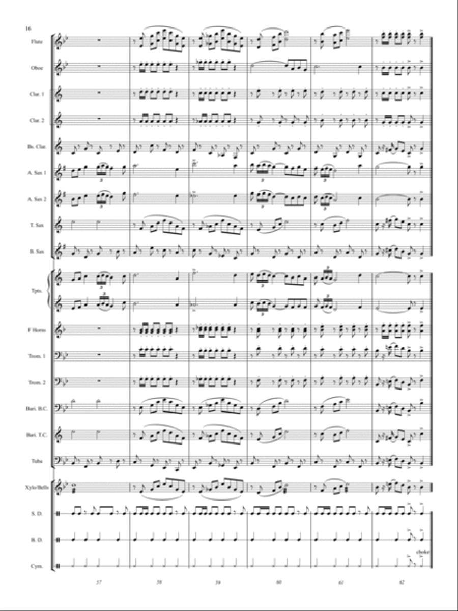 Pan American Concert Band scores gallery preview page 16