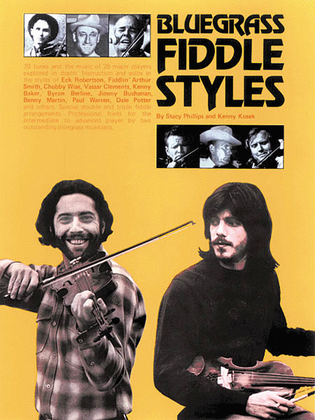 Book cover for Bluegrass Fiddle Styles