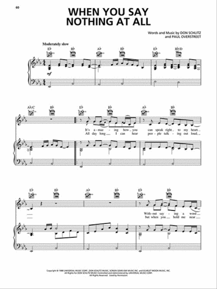 Country Wedding Favorites Piano, Vocal, Guitar scores gallery preview page 4