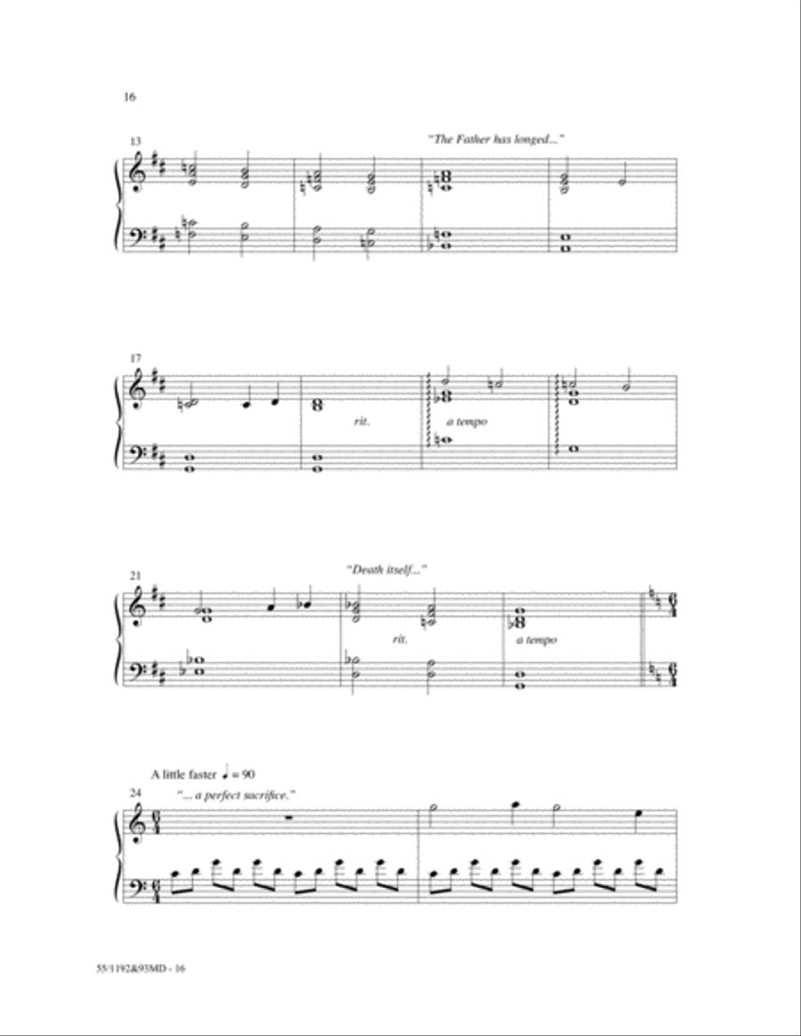 The Lamb 4-Part scores gallery preview page 11