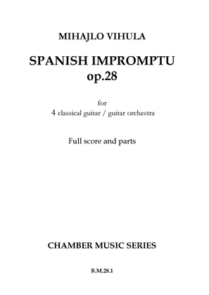 Book cover for Spanish impromptu