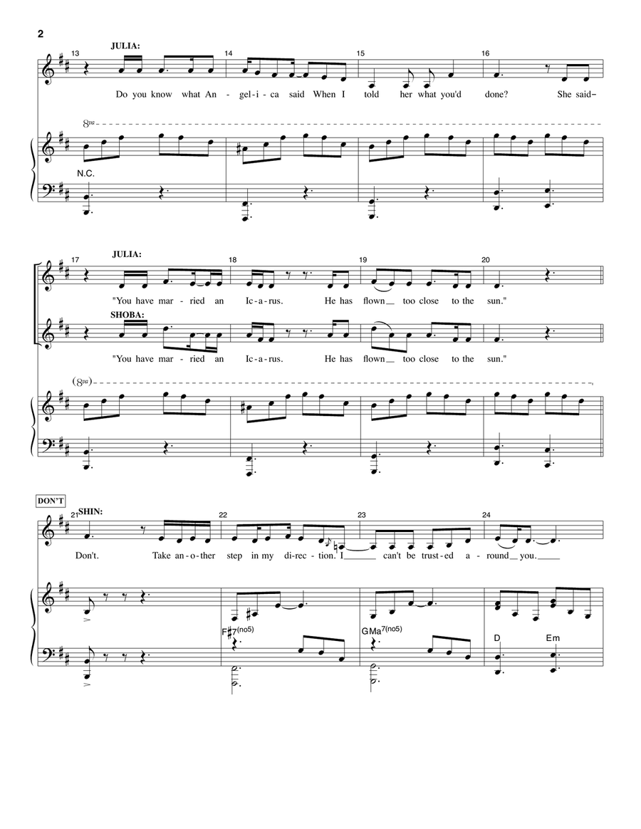 First Burn Voice scores gallery preview page 2