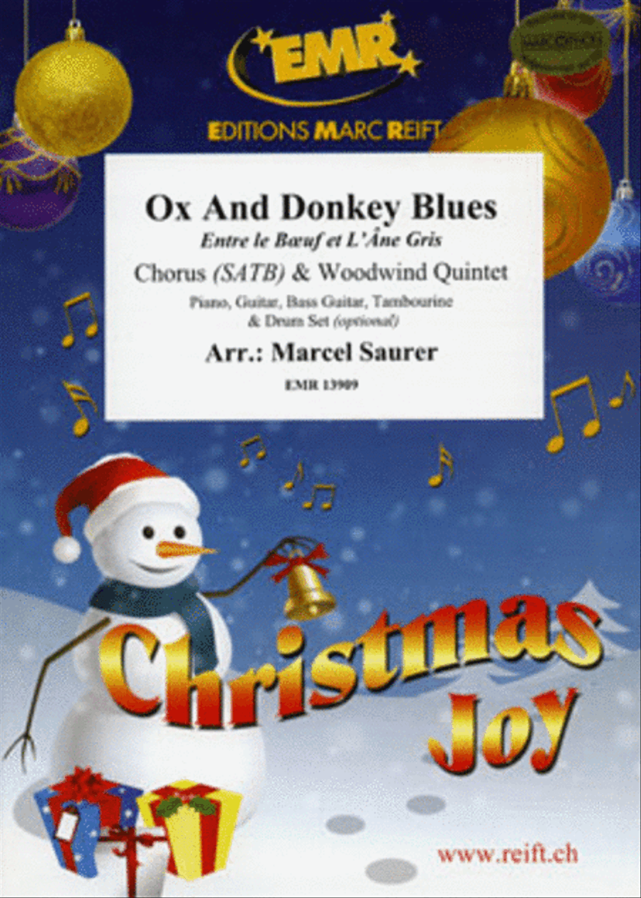 Ox And Donkey Blues Ox And Donkey Blues Woodwind Quintet scores gallery preview page 1