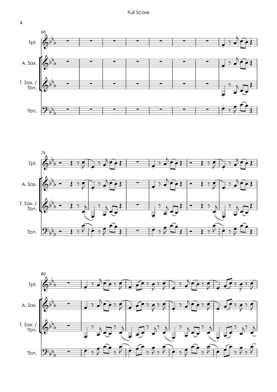 Mambo No. 5 (a Little Bit Of...) Small Ensemble scores gallery preview page 6